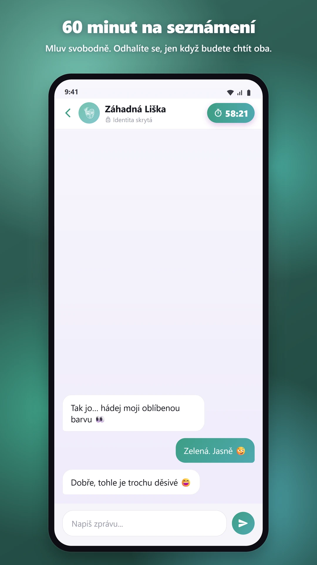 CHAT, KTERÝ MÁ ČAS