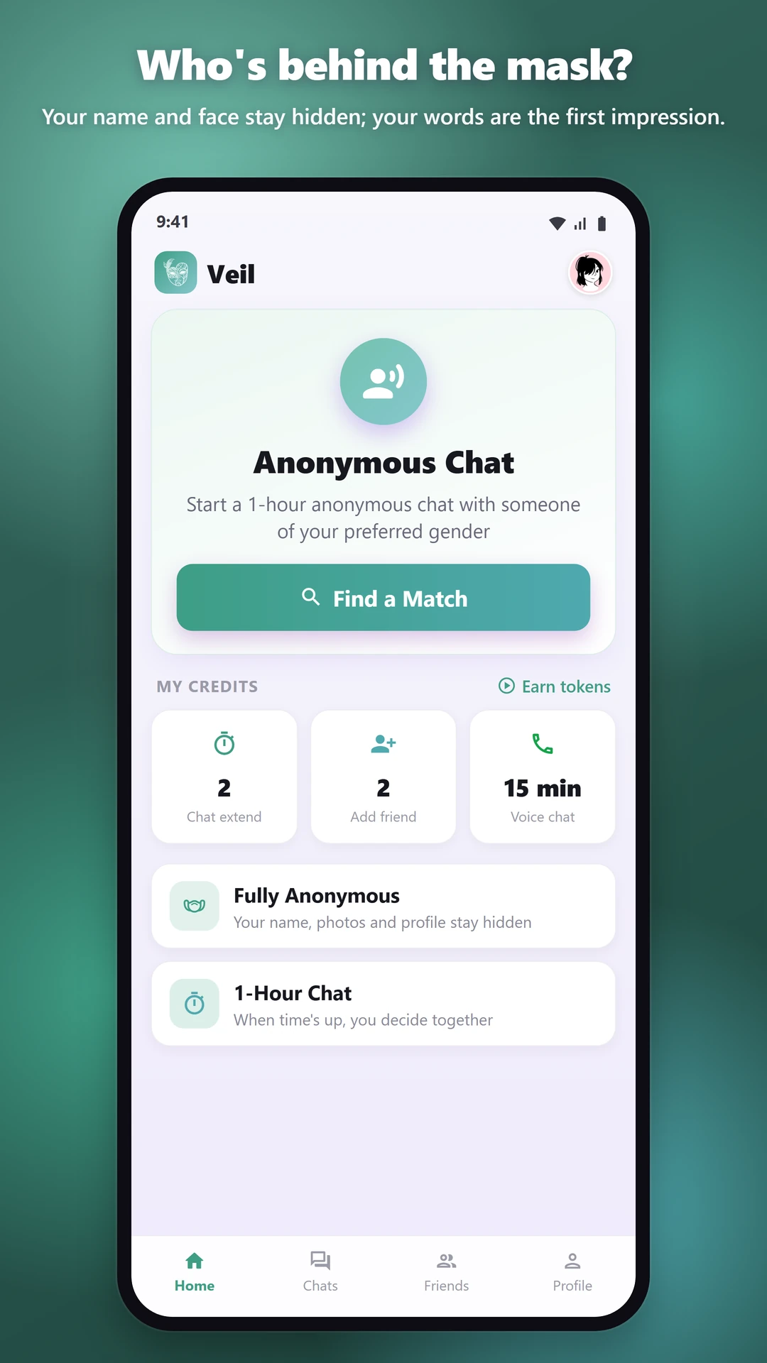 100% ANONYMOUS