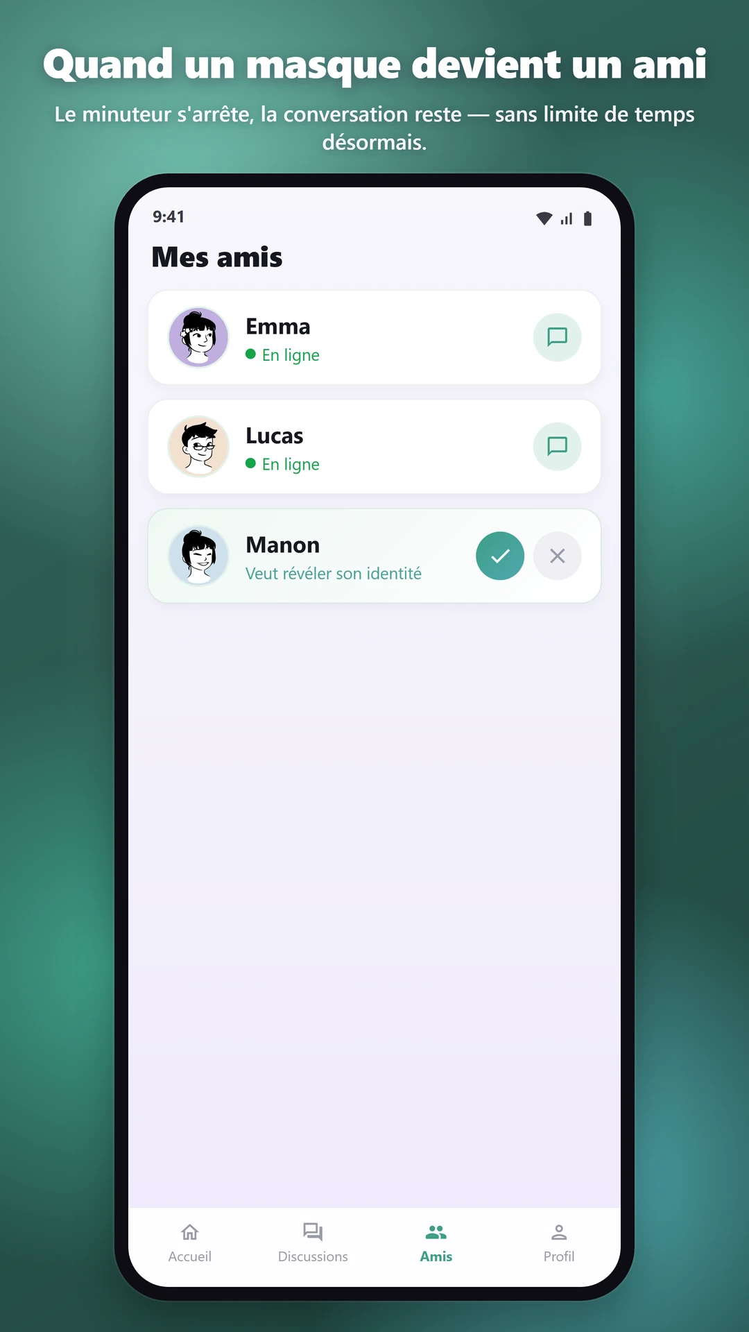 PARLER DE VIVE VOIX, TOUJOURS ANONYME