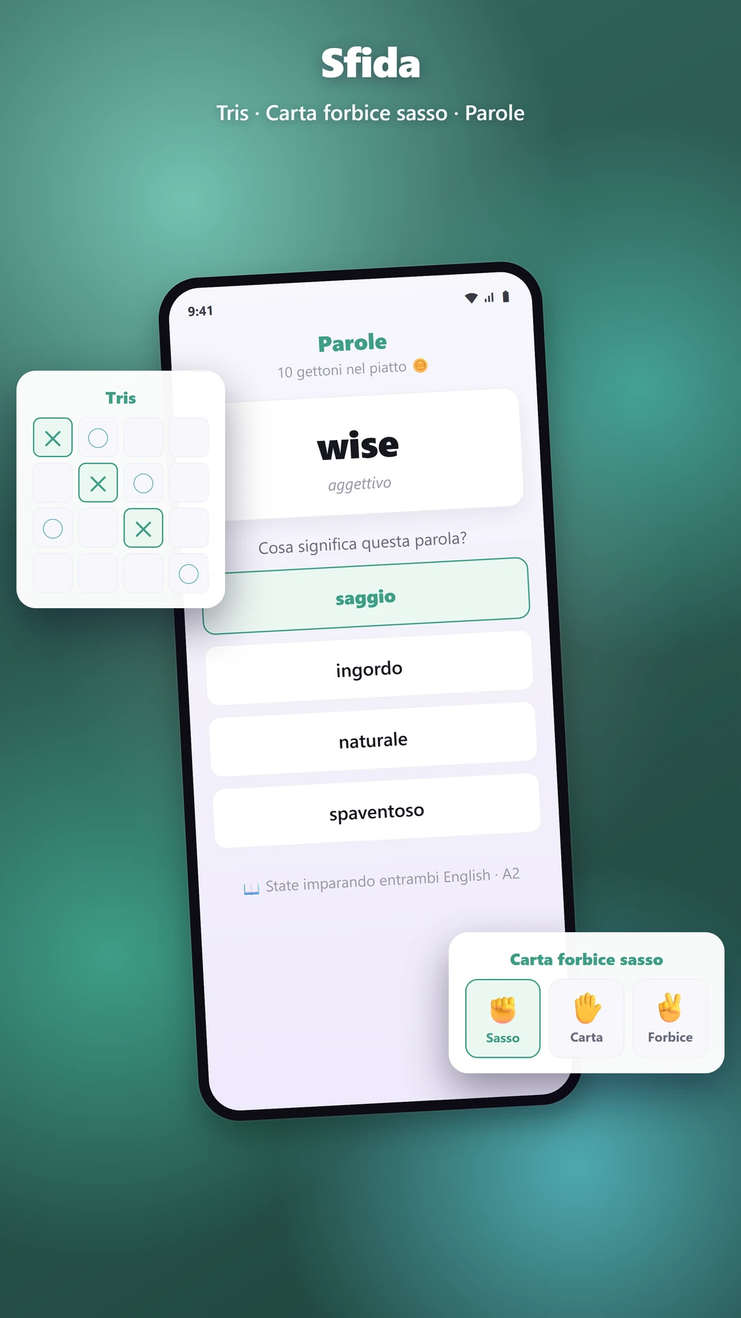 GIOCHI E VOCABOLI DENTRO LA CHAT
