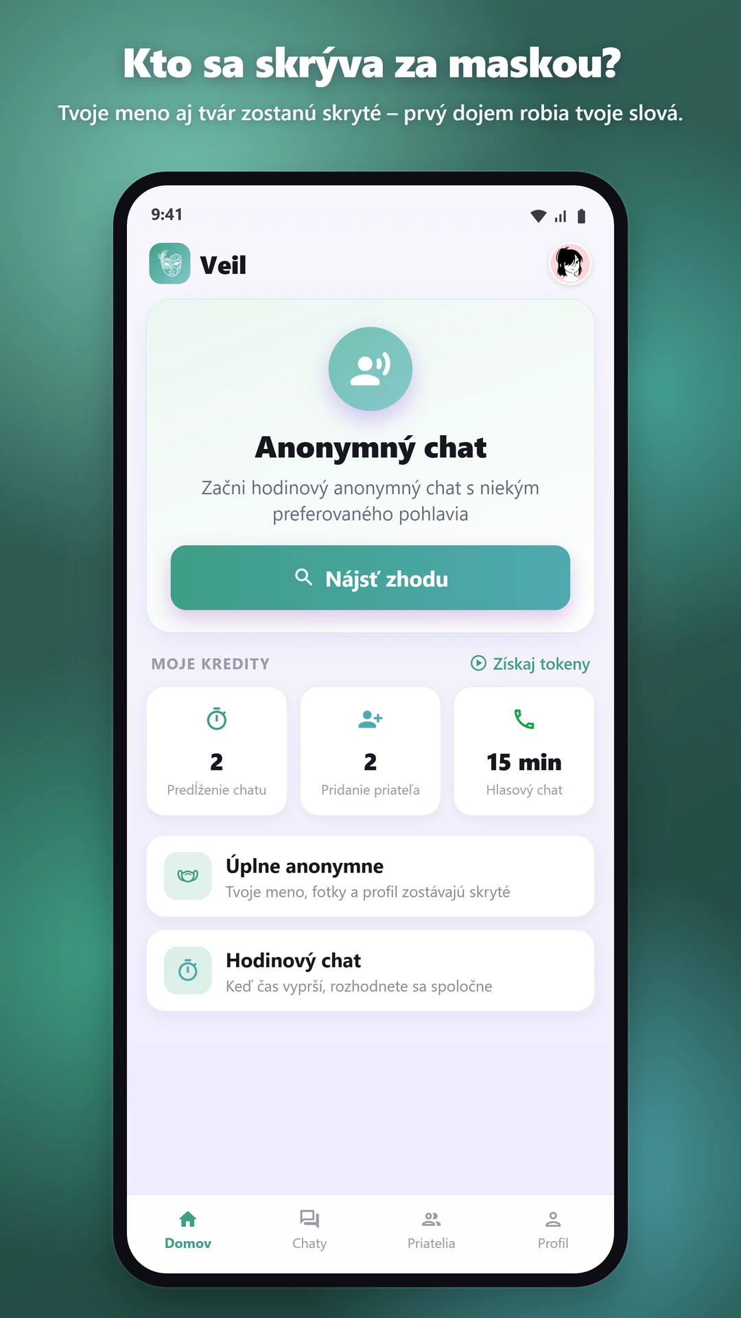 100% ANONYMNE