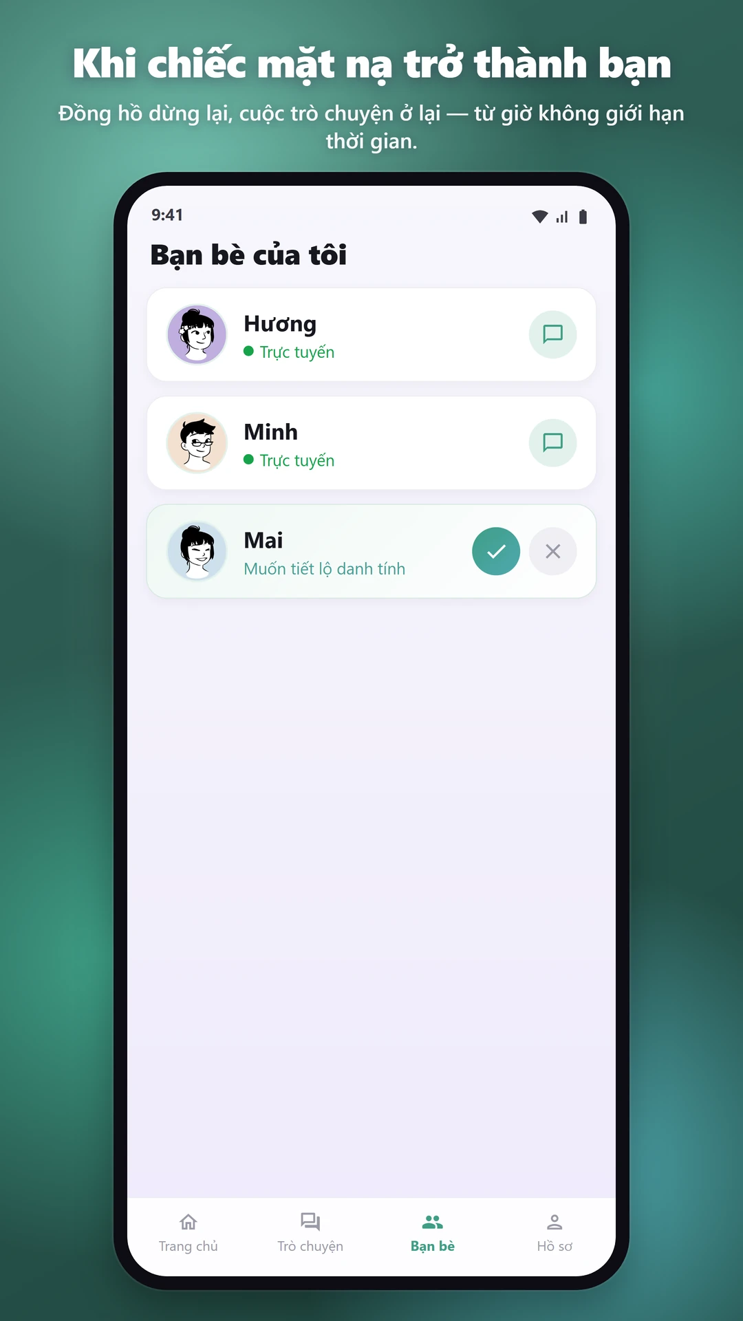 TRÒ CHUYỆN BẰNG GIỌNG NÓI, VẪN ẨN DANH